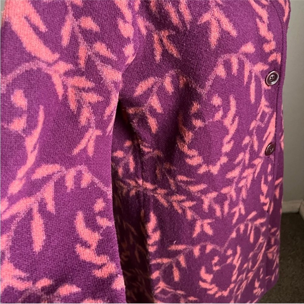 Sundance Beauty Grows Wool Blend Button Front Car… - image 7